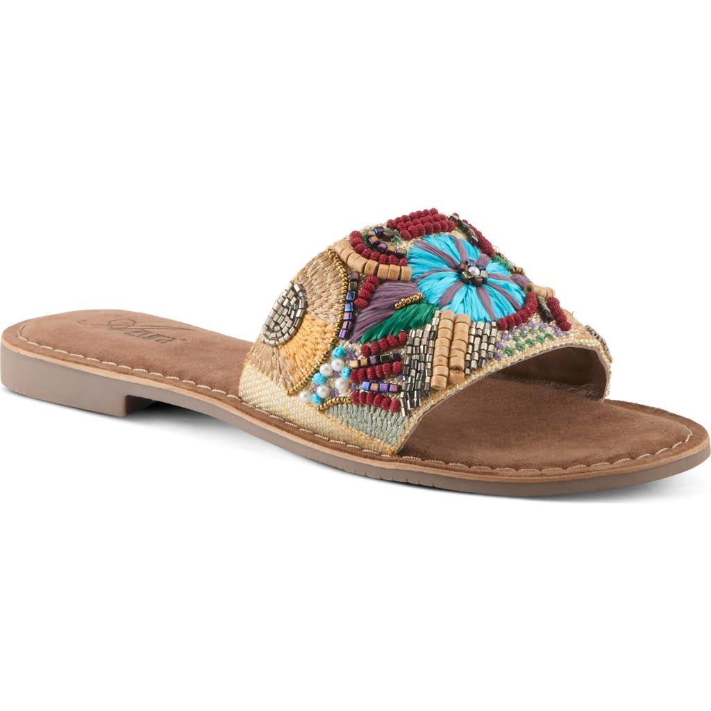 Azura By Spring Step Sugarplum Slide Sandal