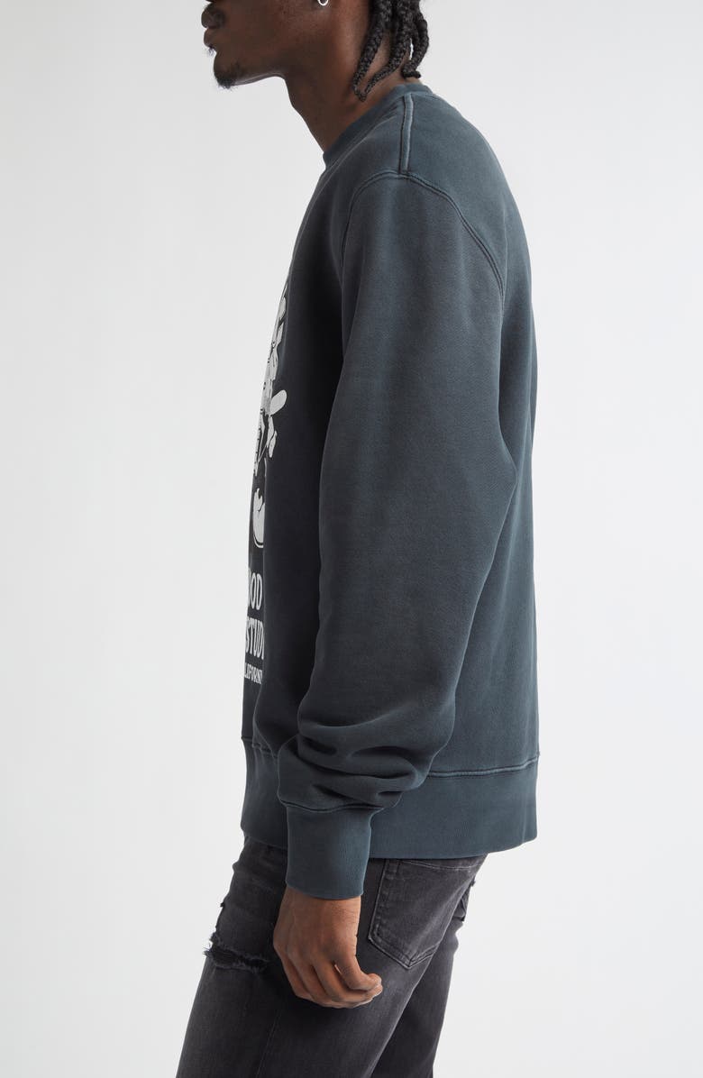 AMIRI Music Record Graphic Sweatshirt, Alternate, color, 