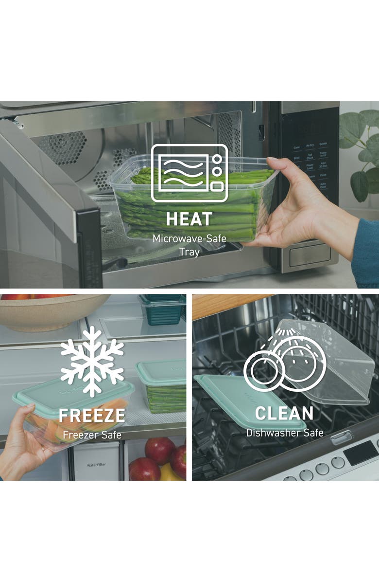 BENTGO 20-Piece Meal Prep Set, Alternate, color, Blue