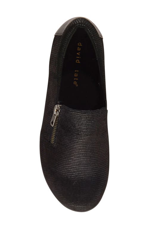 David Tate Bend Leather Flat