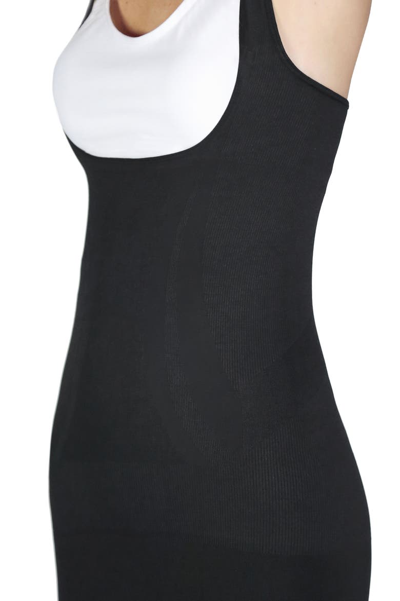 Everyday Lift-Up Access Underbust Postpartum + Nursing Support Tank, Alternate, color, DEEPEST BLACK