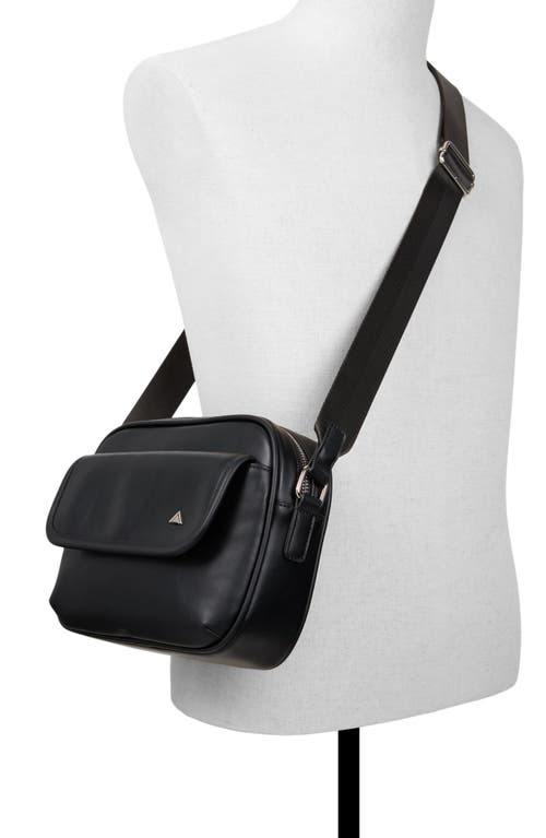 Aldo Gustel Faux Leather Sling Bag In Black