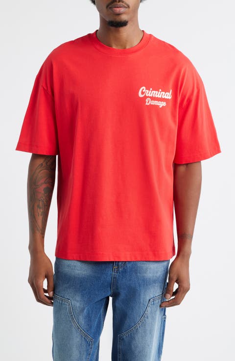 Bennett Oversize Logo Graphic T-Shirt