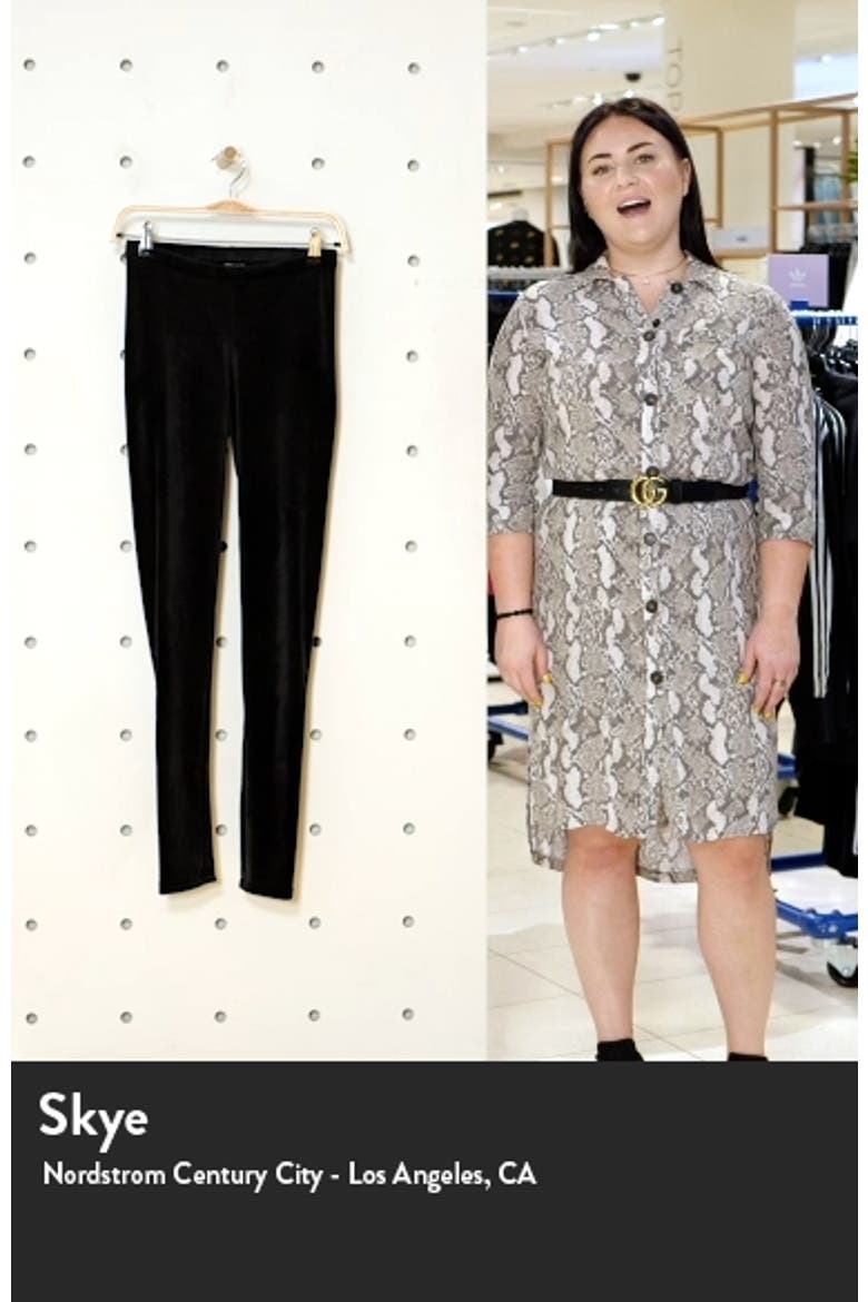Velour Leggings video