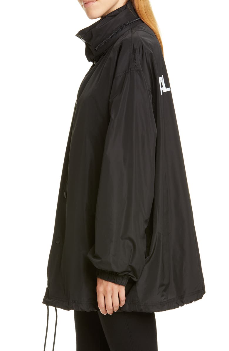 Balenciaga Logo Windbreaker, Alternate, color, 