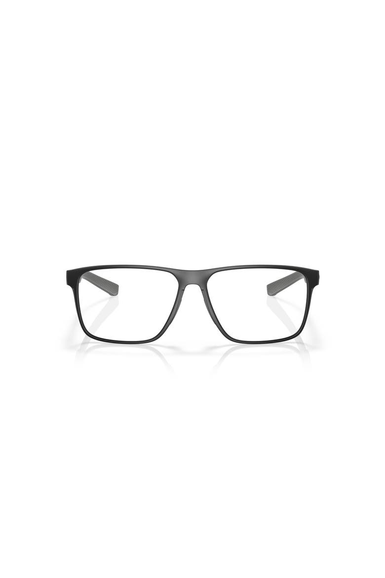 57mm Square optical glasses, Alternate, color, Black