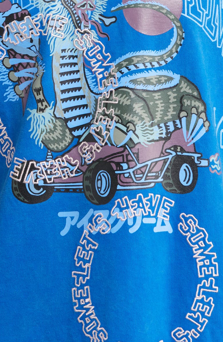 ICECREAM Men's Family Reunion Cotton Graphic Tee, Alternate, color, Daphne