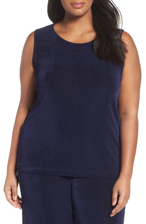 Vikki Vi Tank Top In Navy