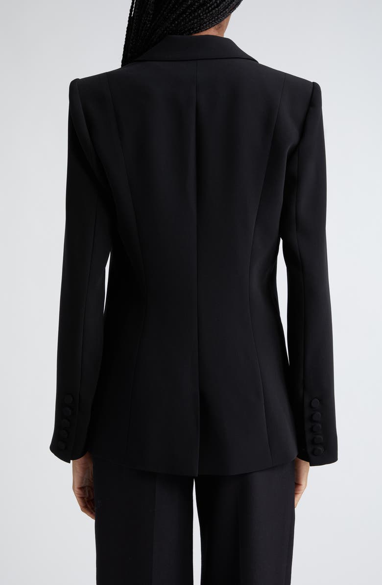 Cinq à Sept Karlie One Button Blazer, Alternate, color, Black