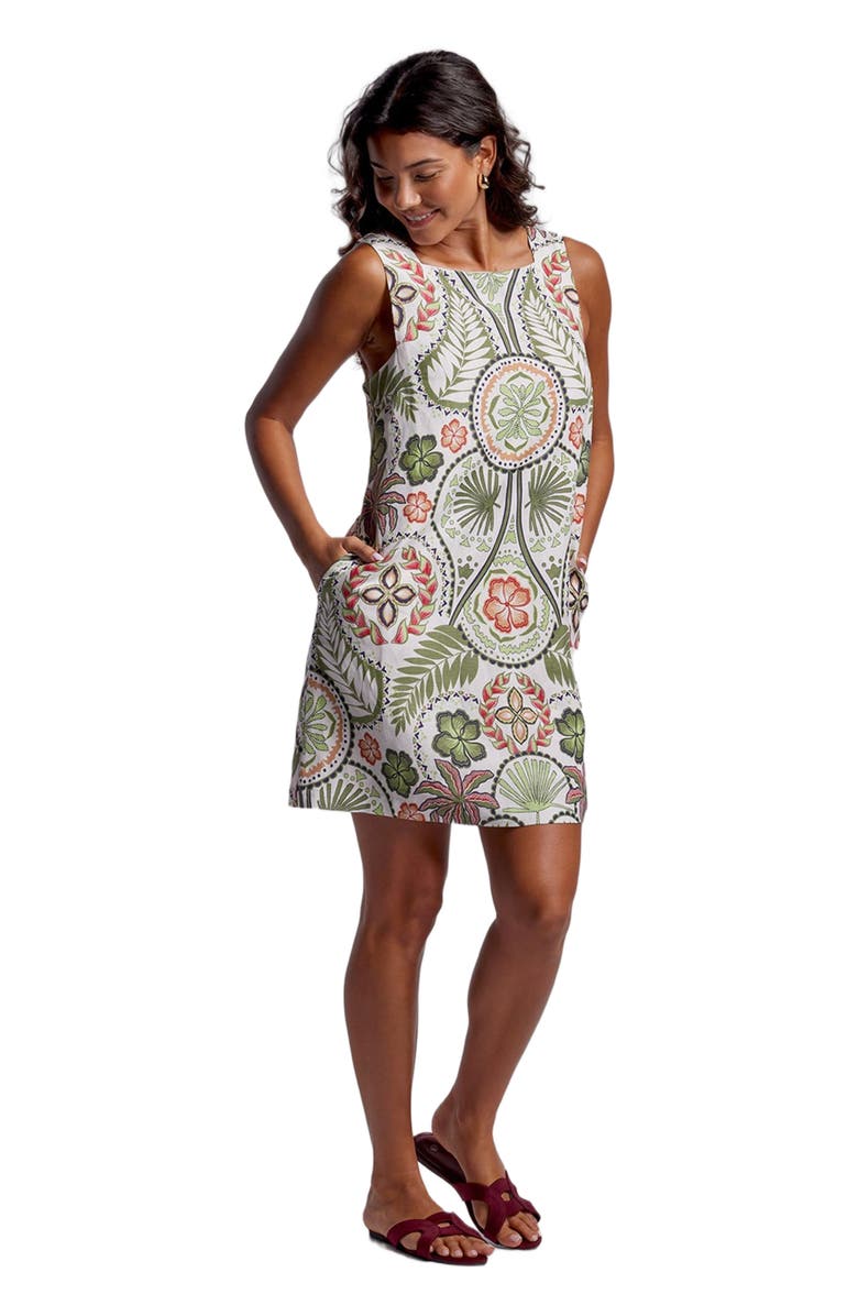 Tori Richard Bazaar Rita Shift Dress, Main, color, 