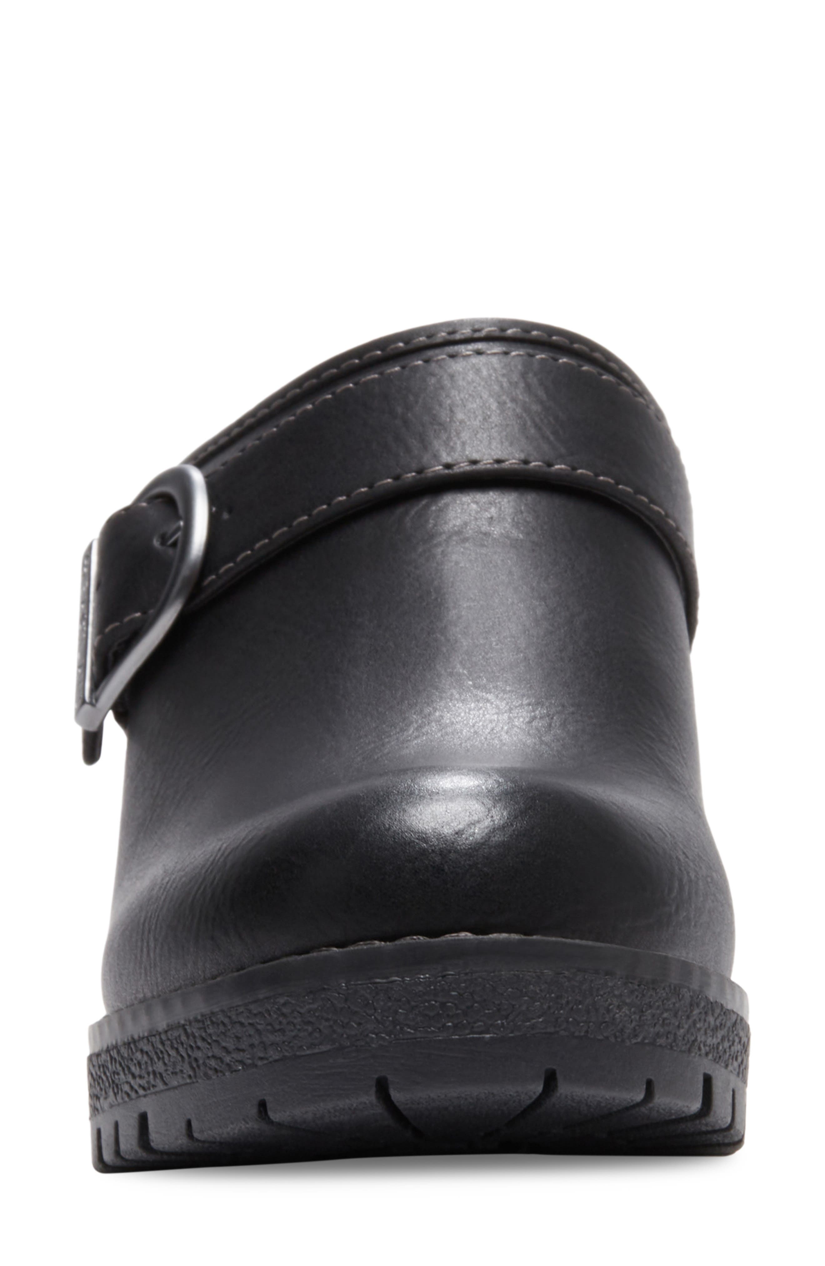 Eastland Nola Block Heel Lug Sole Clog, Alternate, color, 