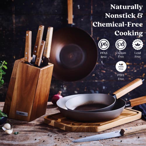 Alva Forest 8in Carbon Steel Frying Pan