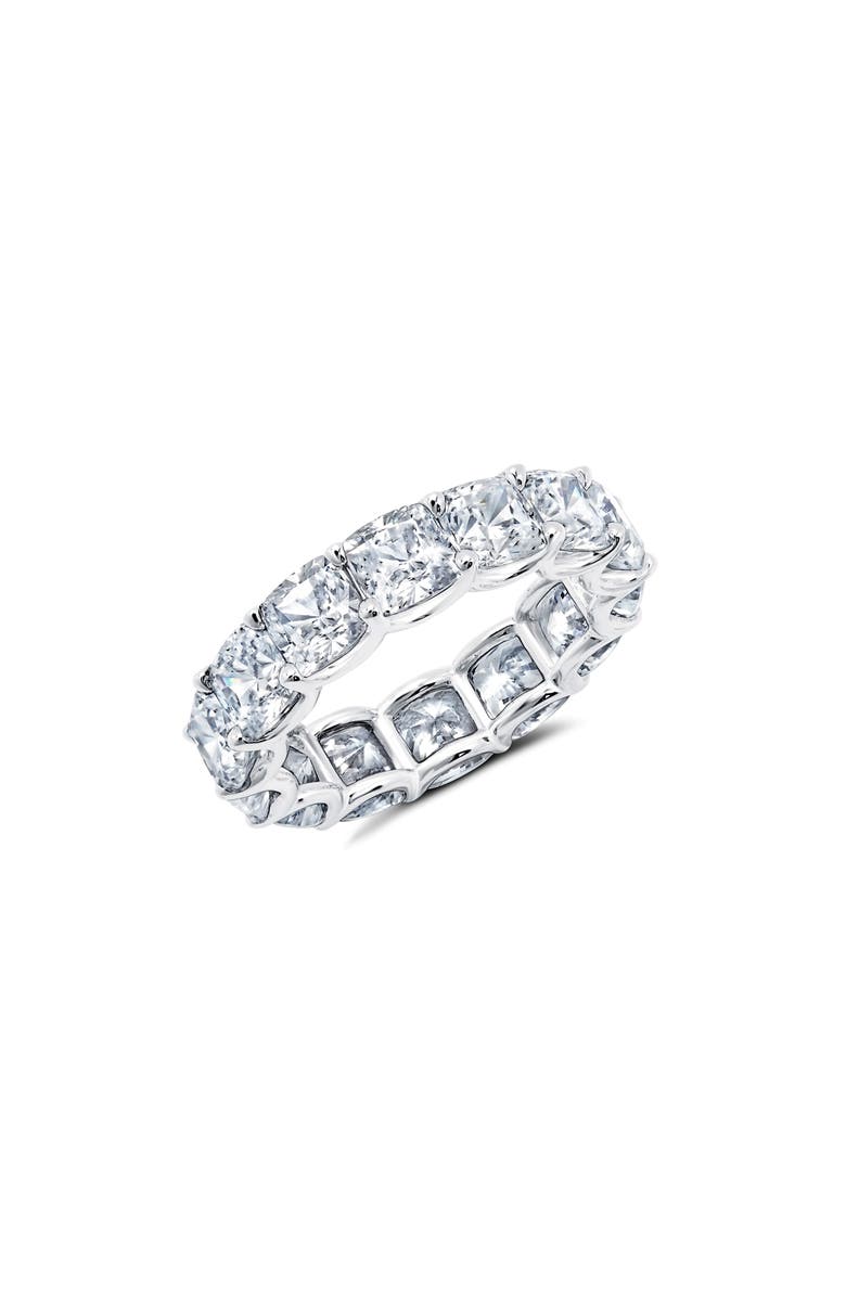 Crislu Cubic Zirconia Eternity Ring, Main, color,
