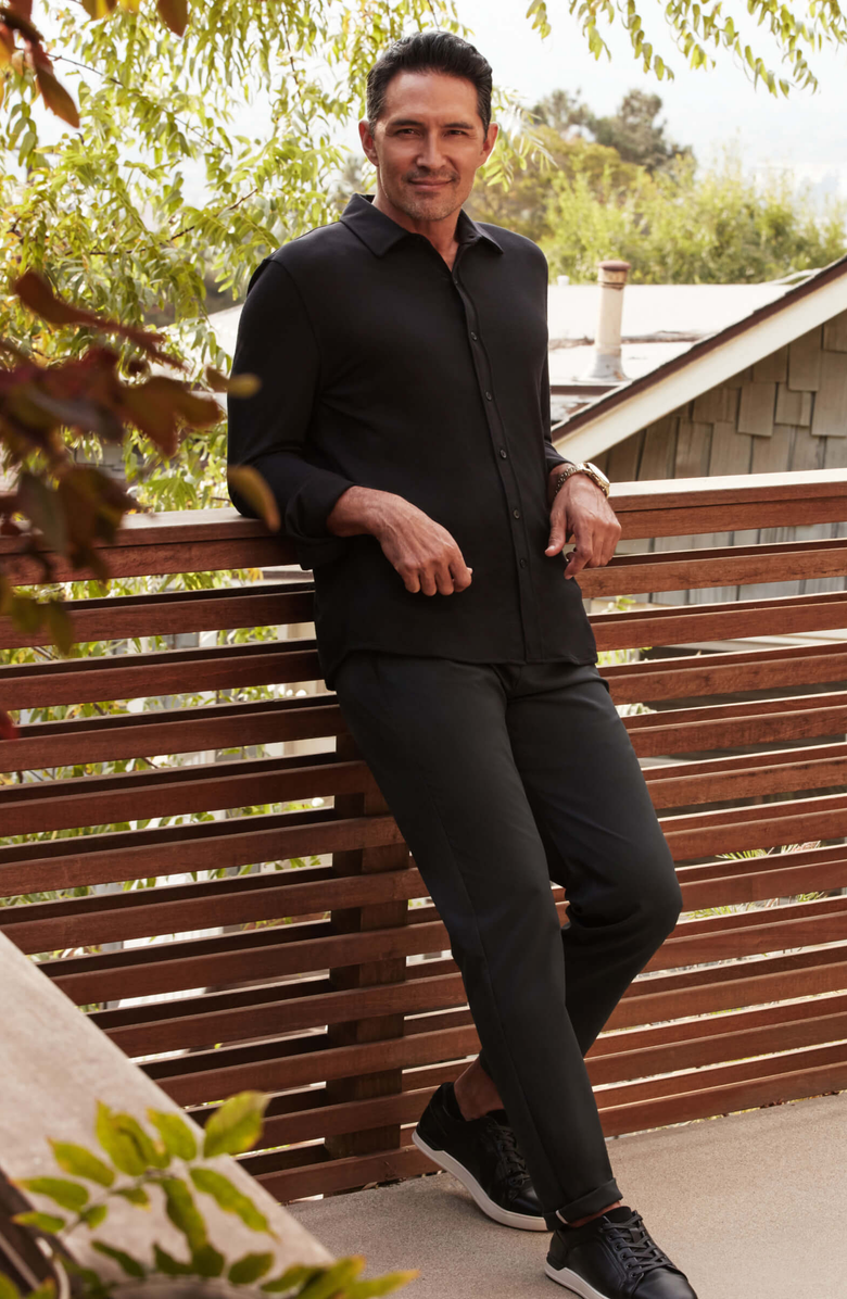 Jack Archer Jetsetter Tech Pant Classic Fit, Alternate, color, Space Black