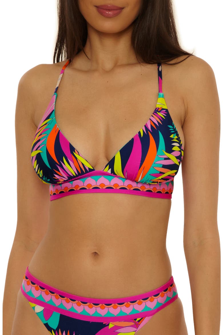Paralia Reversible Halter Bikini Top, Main, color, MULTI