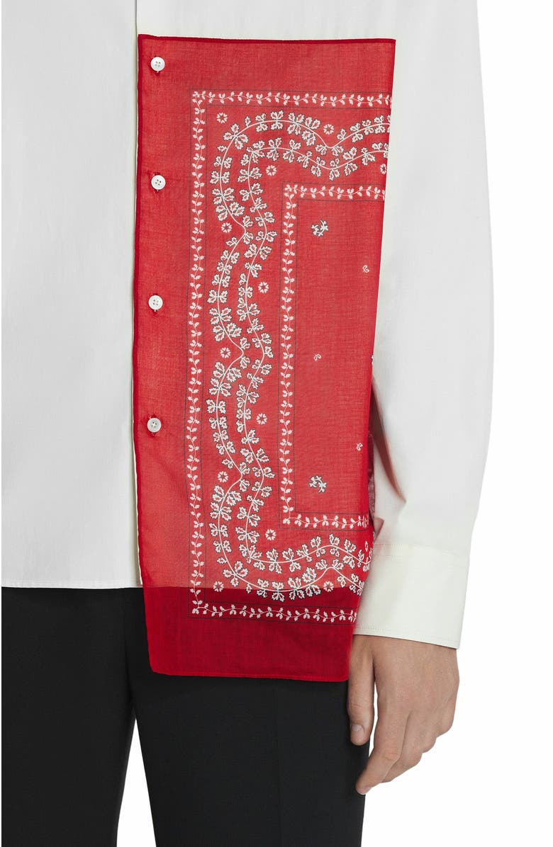 Lanvin Straight Bandana Shirt, Alternate, color, 