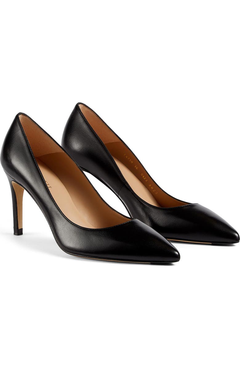 LK Bennett Floret Pointed Toe Pump, Main, color, Black