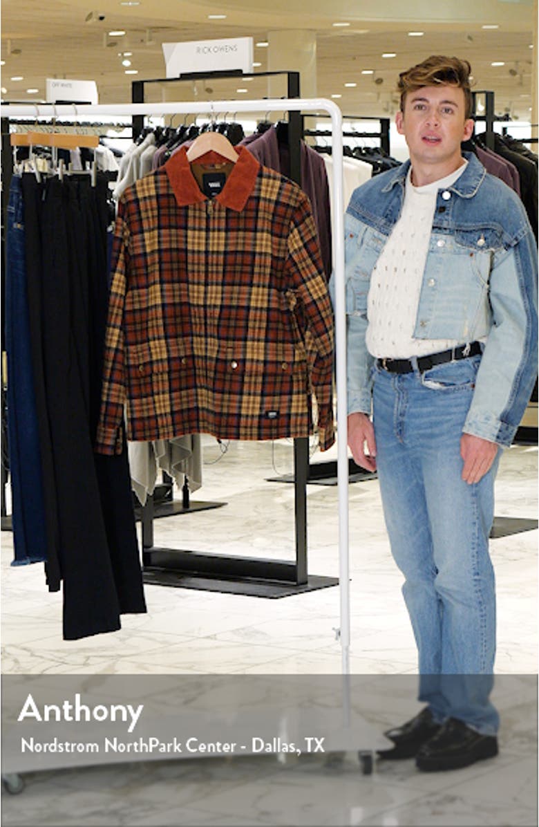 Whitney Plaid Flannel Jacket, sales video thumbnail