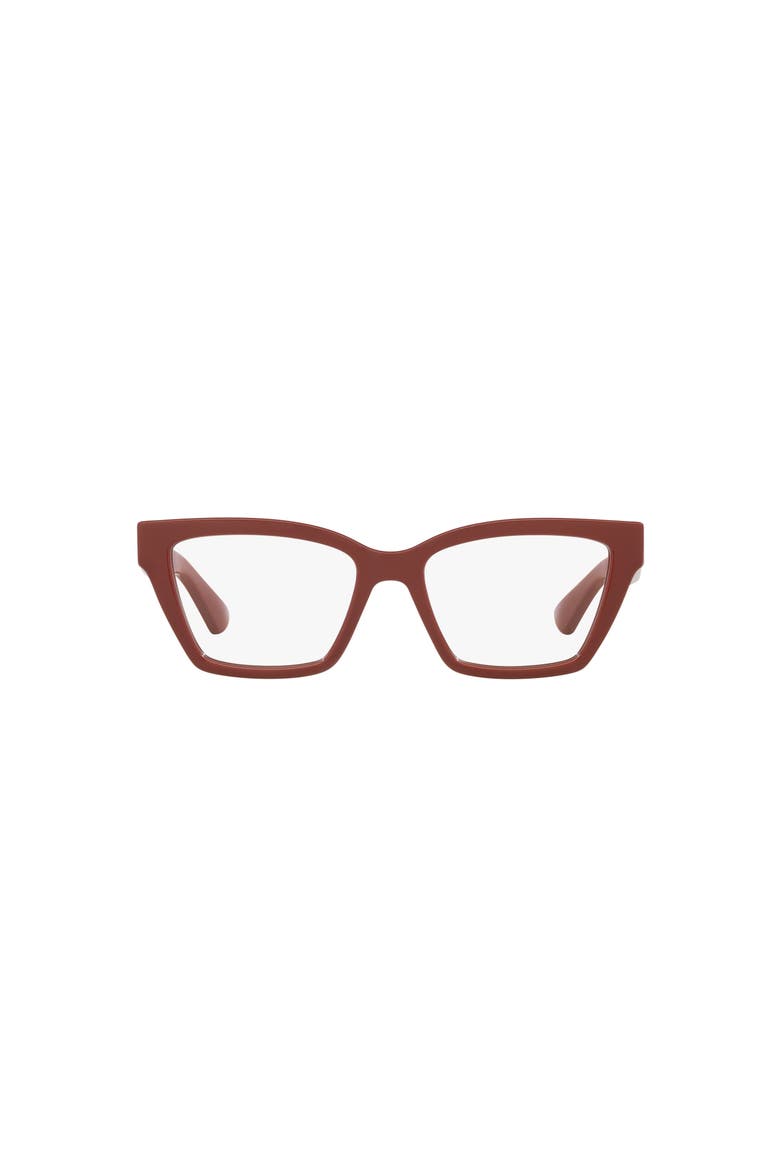 53mm Cat Eye optical glasses, Alternate, color, Red