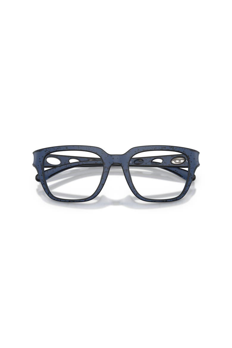 52mm Square optical glasses, Alternate, color, Blue