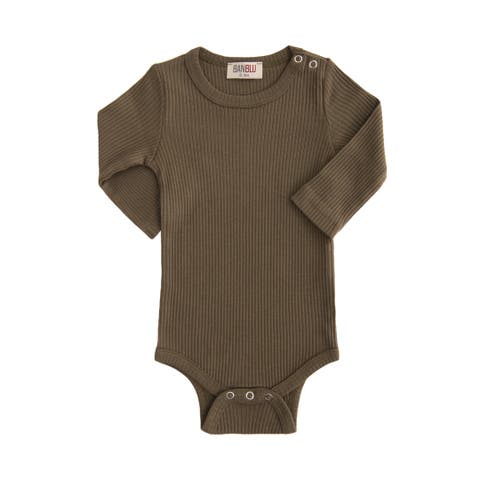 Long Sleeved Modal Bodysuit (Baby)