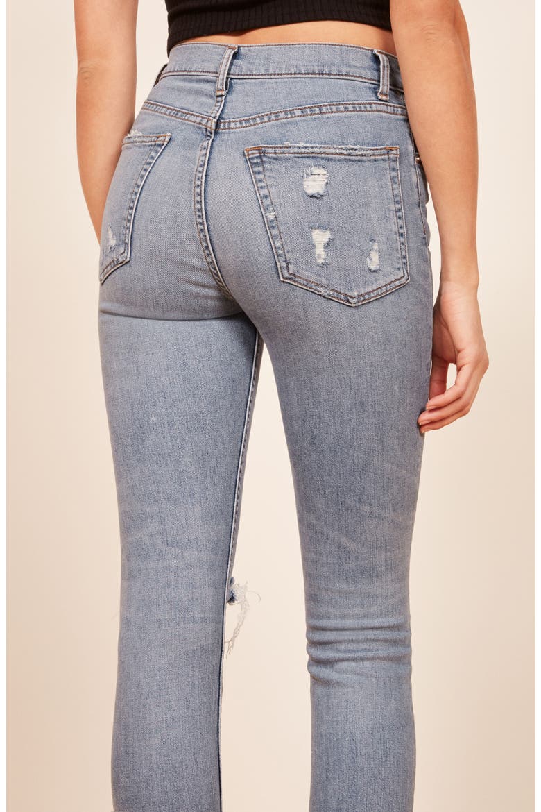 High & Skinny Jeans, Alternate, color, MAUI