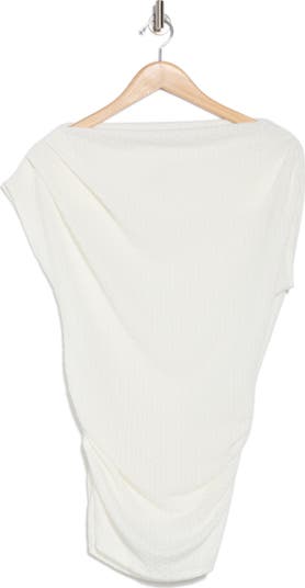Asymmetrical Ruched Top