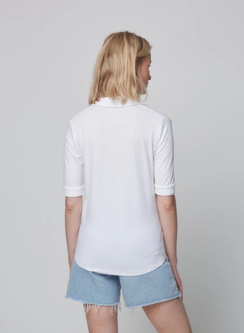 MAJESTIC MAJESTIC FILATURES SOFT TOUCH ELBOW SLEEVE POCKET SHIRT