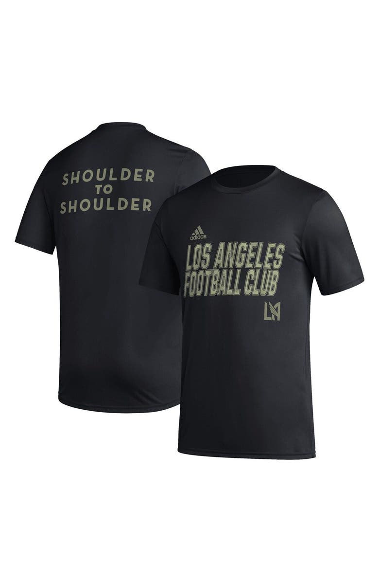 adidas Men's adidas Black LAFC Team Jersey Hook AEROREADY T-Shirt, Main, color, Black