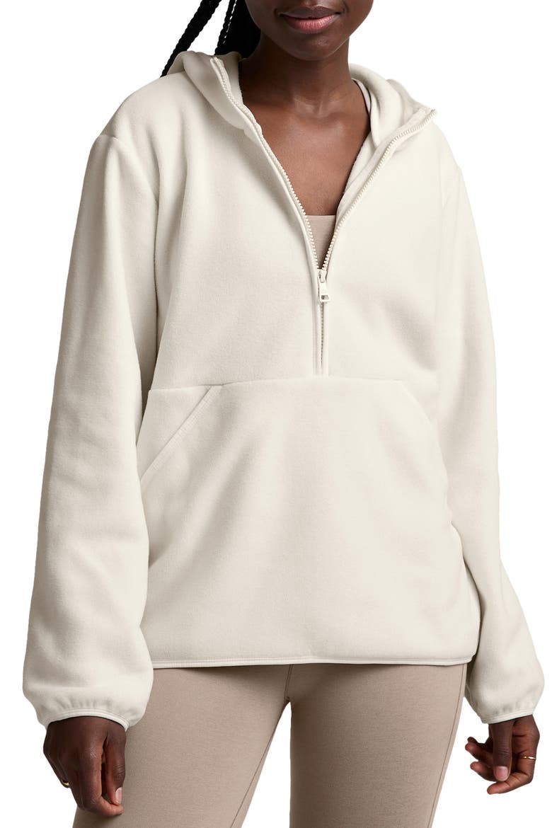 Explorer Half Zip Hoodie, Main, color, DOVE