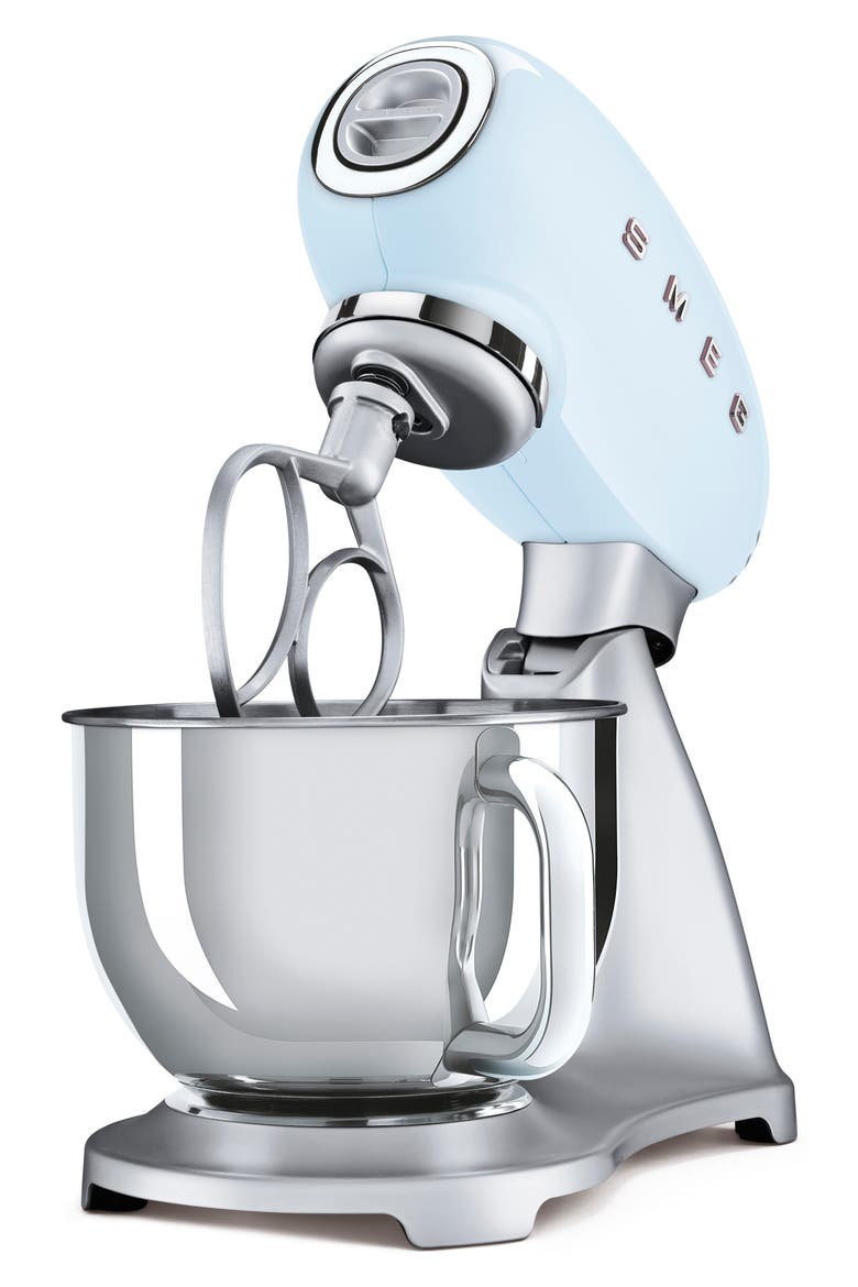 '50s Retro Style Stand Mixer, Alternate, color, PASTEL BLUEDNU