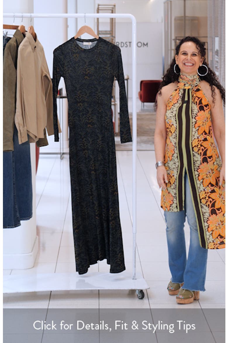 Amari Long Sleeve Knit Dress video