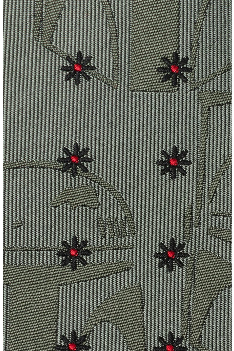 Star Wars Boba Fett Silk Tie, Alternate, color, GREEN