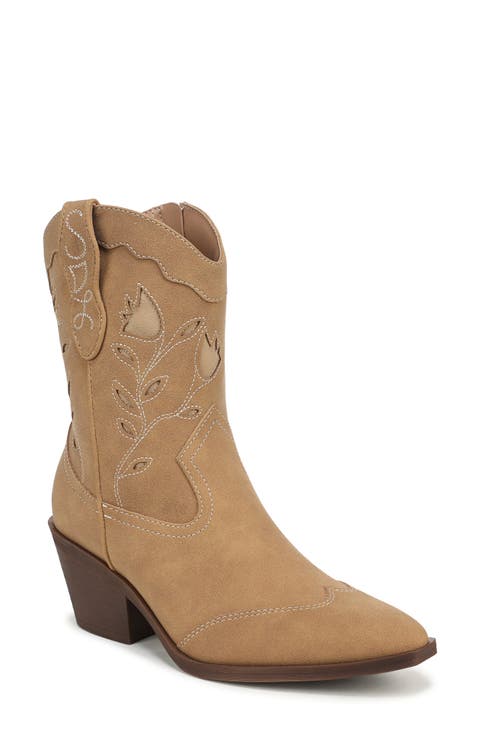 Flash Western Faux Leather Bootie