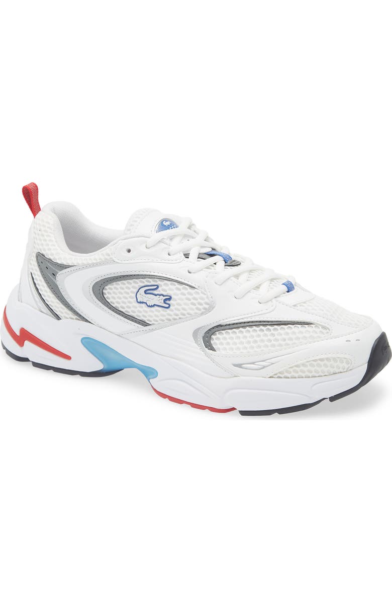 Lacoste Storm 96 2K Sneaker, Main, color, White/ Blue