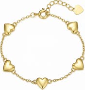 Lily Nily Puffed Heart Bracelet