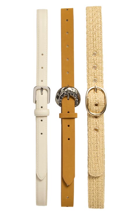 Set of 3 Belts