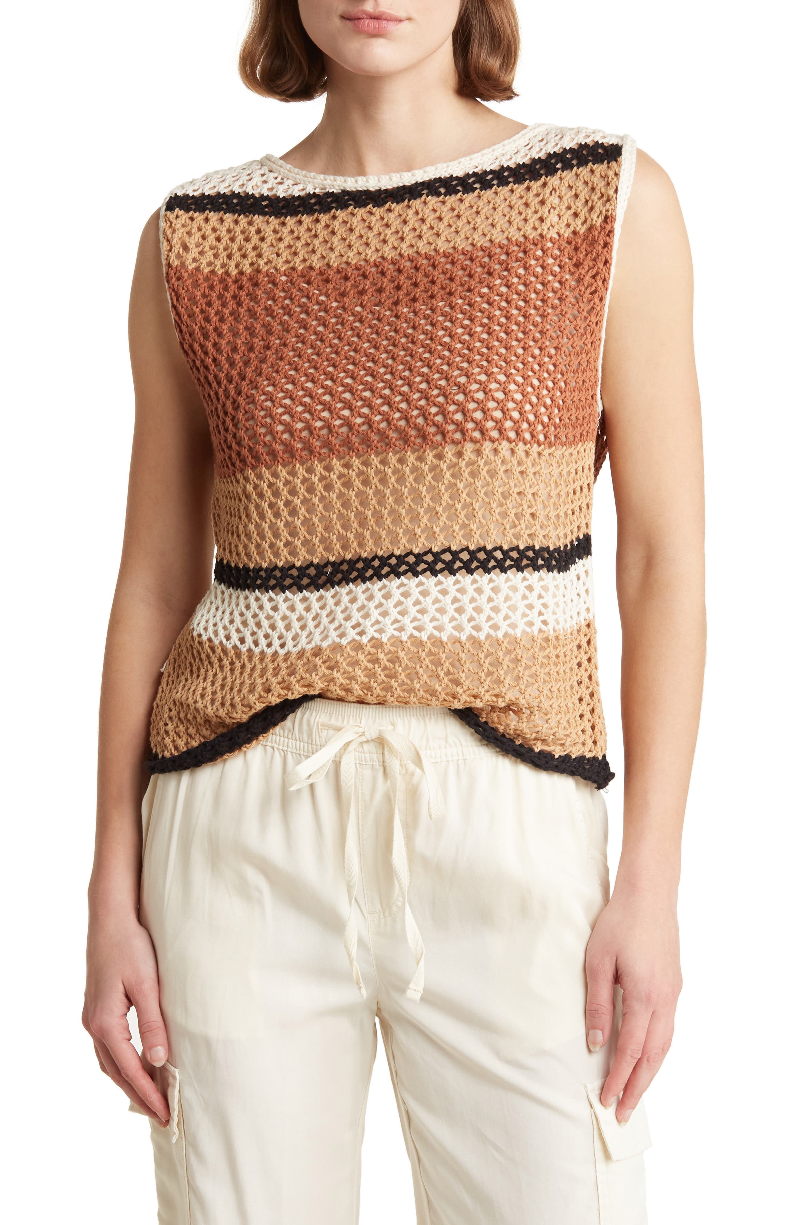 daniel rainn crochet top