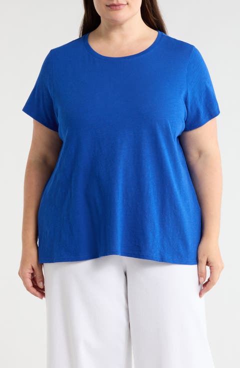 Organic Cotton Crewneck T-Shirt (Plus)