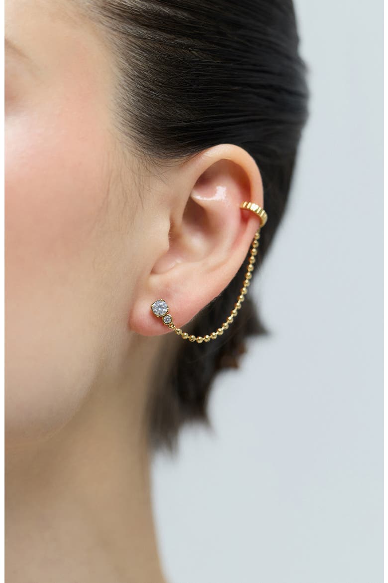 Delancey Ear Cuff, Alternate, color, GOLD