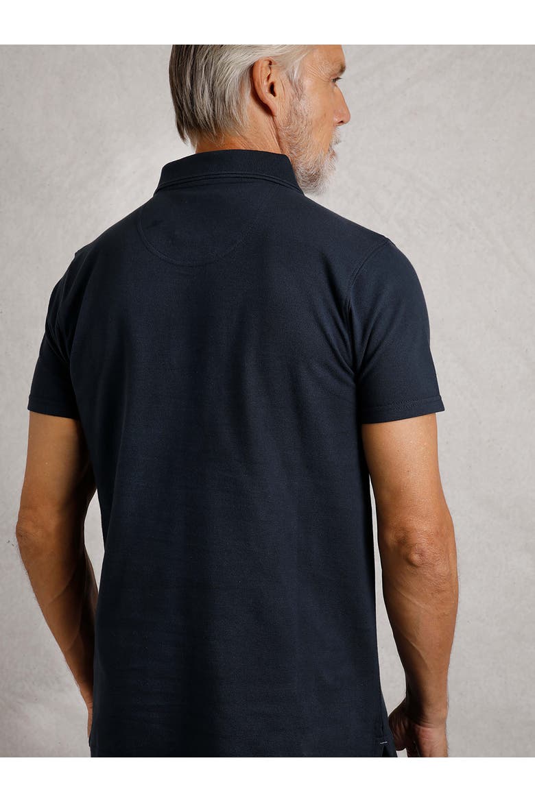 Miles Pique Polo, Alternate, color, Navy