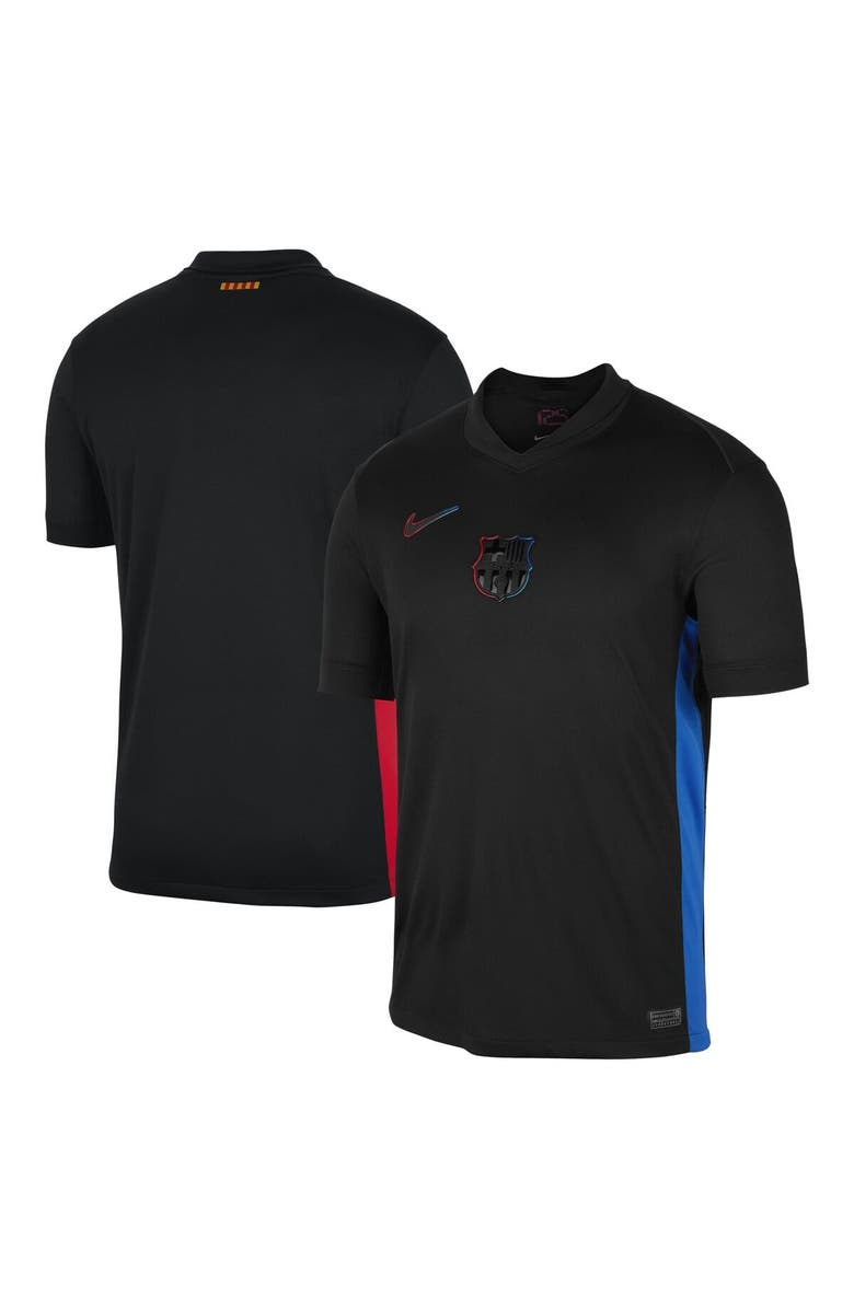 Nike Men's Nike  Black Barcelona 2024/25 Away Replica Jersey, Main, color, 