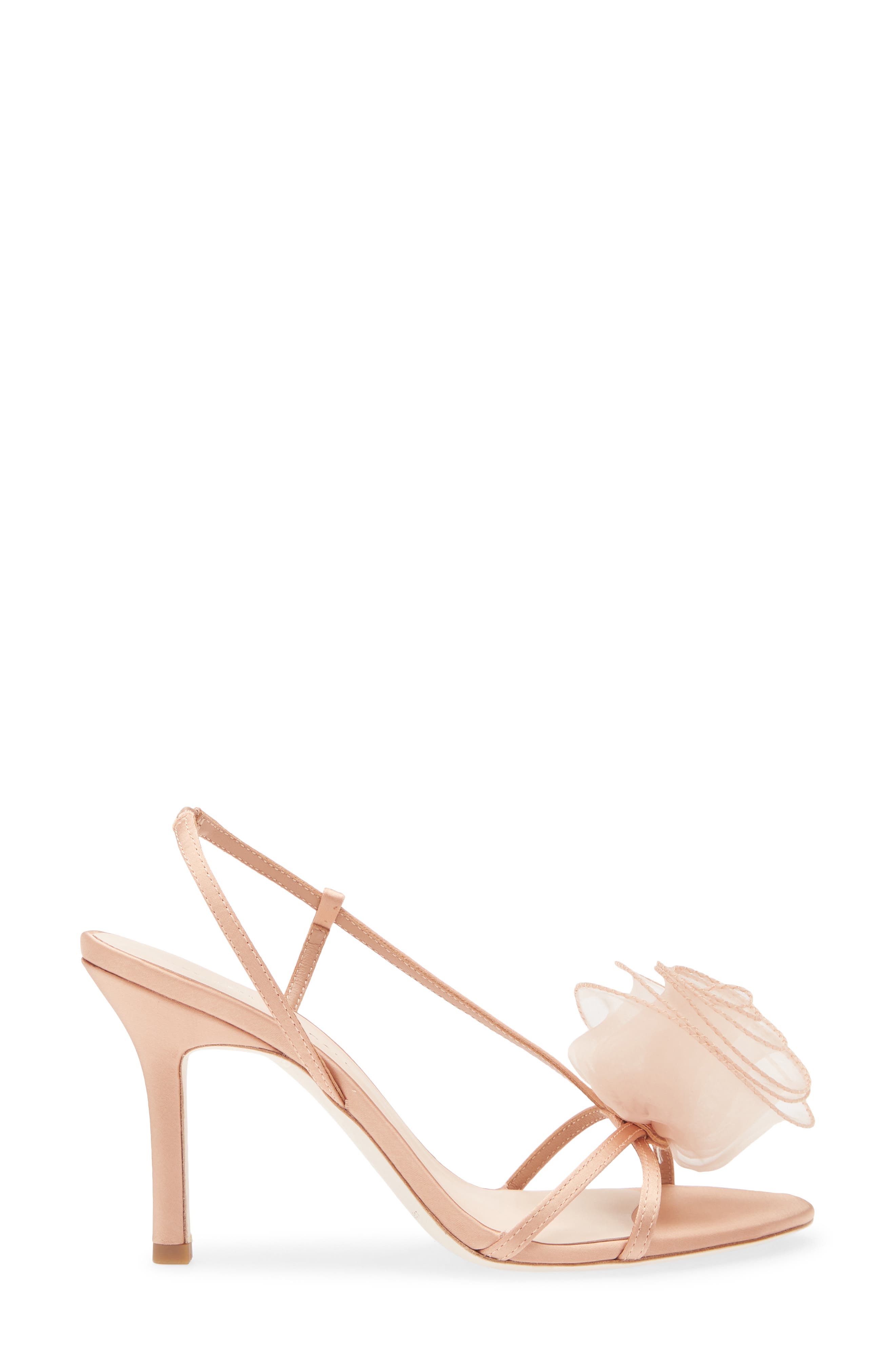 Loeffler Randall Steph Rosette Slingback Sandal, Alternate, color, Blush