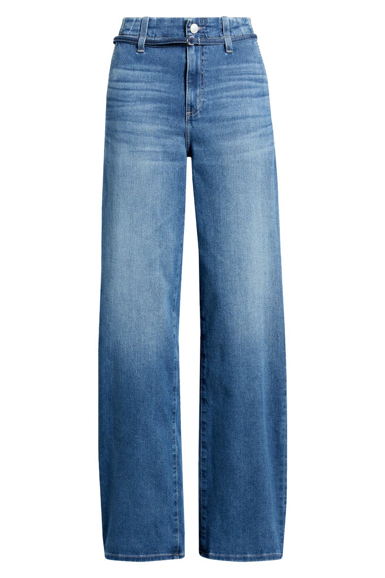 Kora Belted Straight Leg Jeans, Alternate, color, CATSKILLS