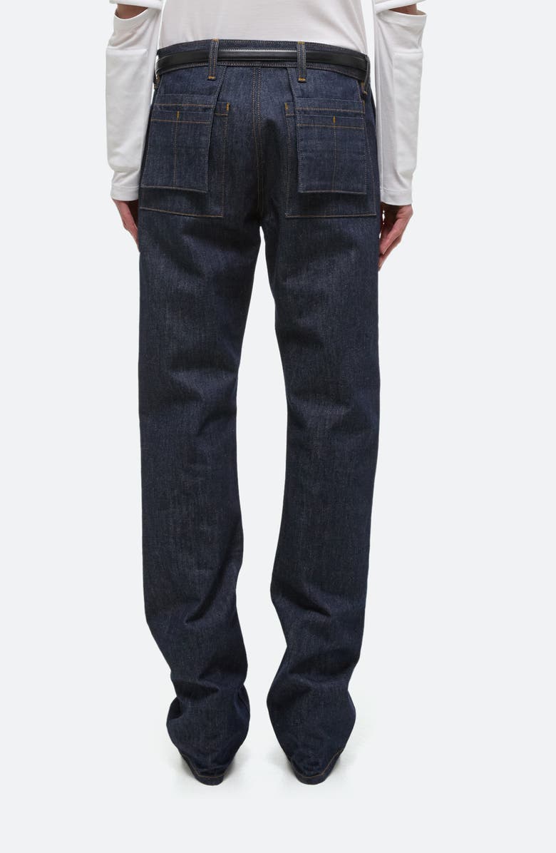 Helmut Lang Utility Straight Leg Jeans, Alternate, color, Raw Indigo