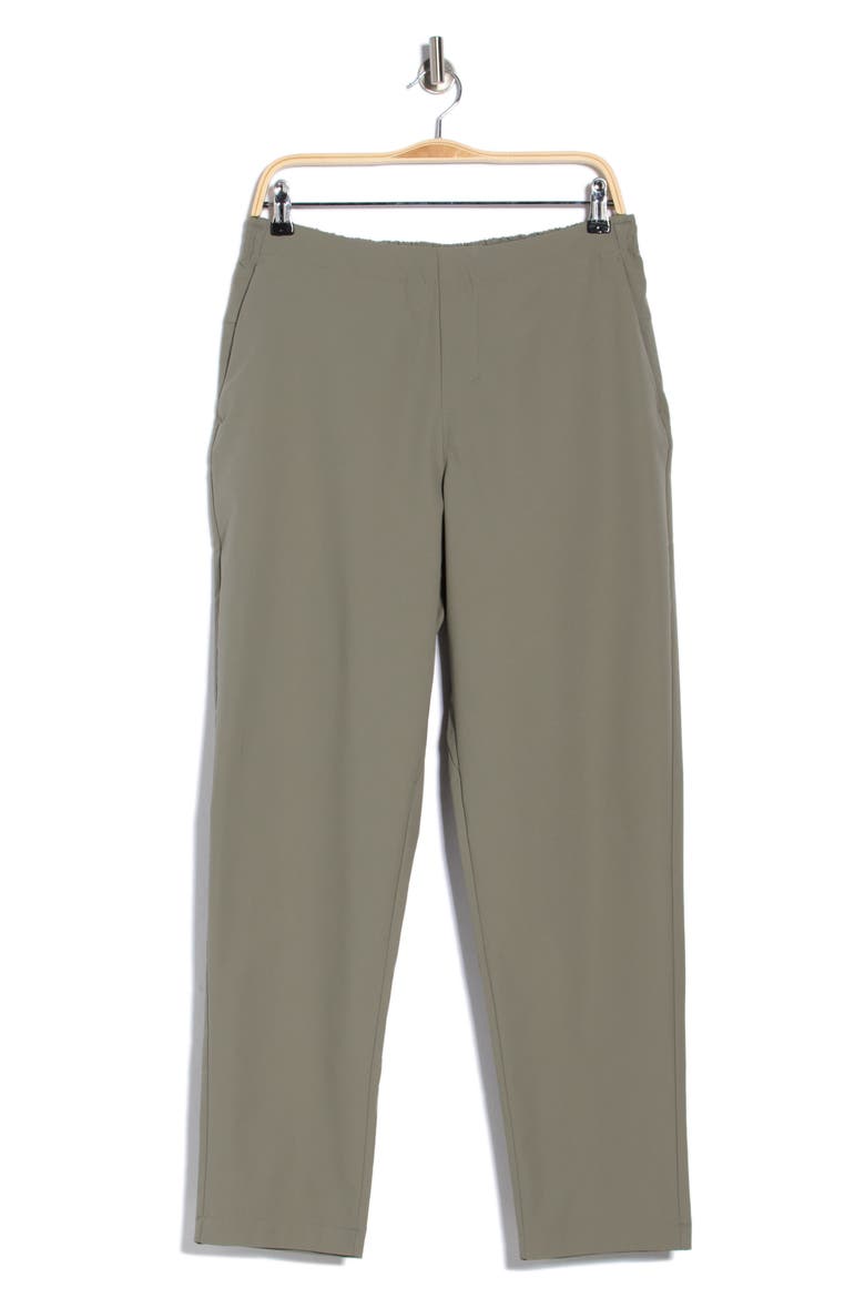 Dayshift Tapered Piqué Pants, Alternate, color, MOUNTAIN SAGE