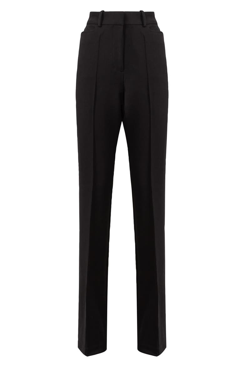 Gabi Slim Fit Pants, Alternate, color, BLACK