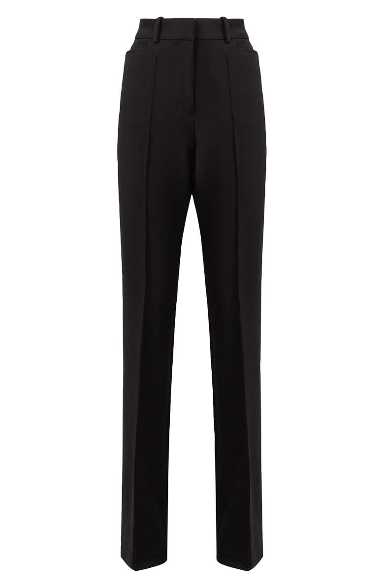 Reiss Gabi Slim Fit Pants, Alternate, color, Black