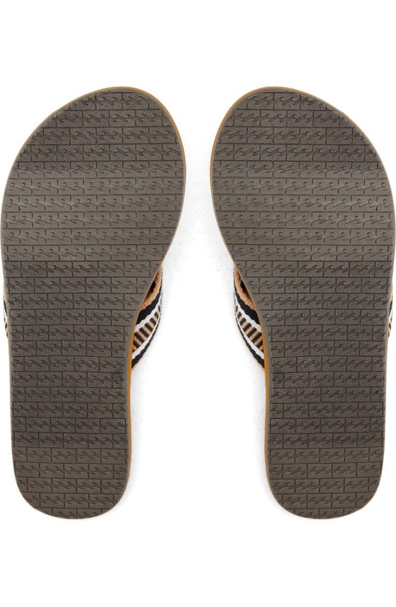 Billabong Seashell Slide Sandal, Alternate, color, Black Multi