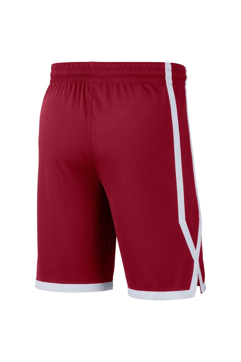 Men's Jordan Brand Crimson Oklahoma Sooners Replica Team Basketball Shorts, Alternate, color, Crimson